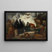 Previsione di Buona Fortuna al Sacro Monte - Gustave Doré — quadro incorniciato alla parete