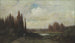 Paesaggio con un Cavaliere vicino a uno Stagno - Gustave Doré — vista dell’opera
