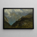 Paesaggio di montagna - Gustave Doré — quadro incorniciato alla parete