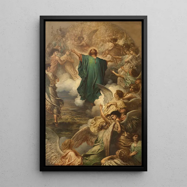 L'Ascensione - Gustave Doré — quadro incorniciato alla parete