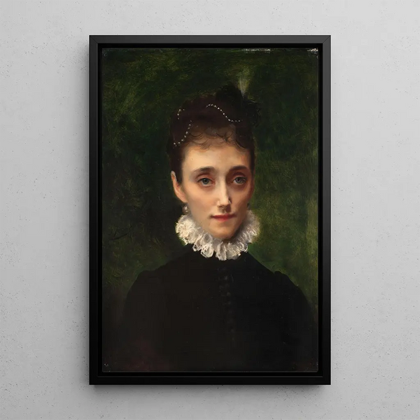 La duchesse de Talleyrand-Périgord - Gustave Jean Jacquet — quadro incorniciato alla parete