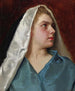 Donna con cappotto - Gustave Jean Jacquet — vista dell’opera