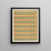 Plafond del Tombeau di Pa-Nehasi Drah-Aboul-Negga - Gustave Jaquier — quadro incorniciato alla parete