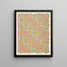 Plafond del Tomba di Nekhtmn n° 87 - Gustave Jaquier — quadro incorniciato alla parete