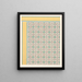 Plafond del Tombeau Damenemhat n° 82 - Gustave Jaquier — quadro incorniciato alla parete