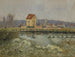 Barrage de Pontoise - Gustave Loiseau — vista dell’opera