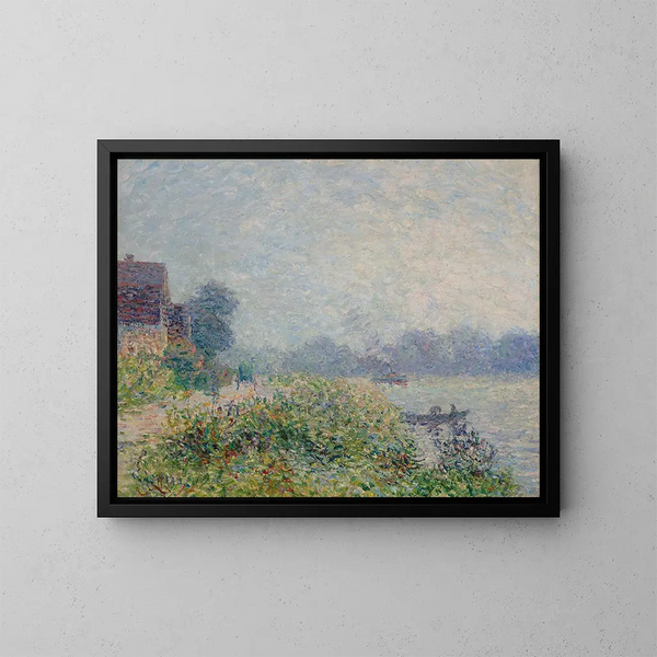 Bord de rivière - Gustave Loiseau — quadro incorniciato alla parete