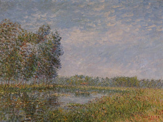 Gustave Loiseau - Bords de lEure Normandie Banks of the Eure Normandy.webp