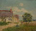 Chaumière au Vandreuil - Gustave Loiseau — vista dell’opera