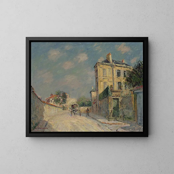 Environs di Parigi - Gustave Loiseau — quadro incorniciato alla parete