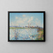 Fabrique des bords de l'Oise - Gustave Loiseau — quadro incorniciato alla parete