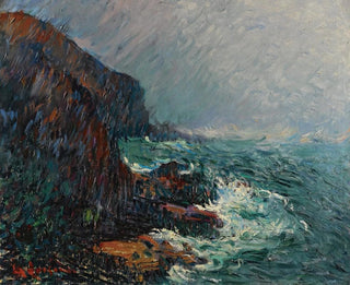 Gustave Loiseau - Falaises En Normandie.webp