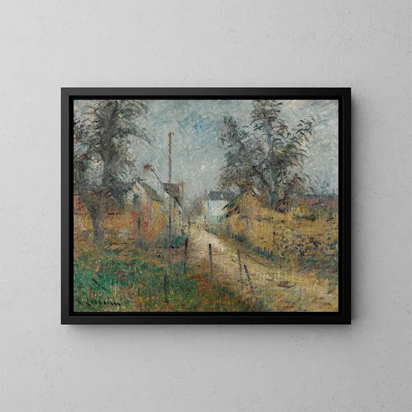 Chiusa in Normandia - Gustave Loiseau — quadro incorniciato alla parete