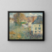 Inondazione a Giverny - Gustave Loiseau — quadro incorniciato alla parete