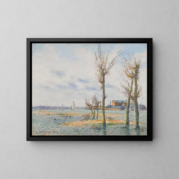 La Loire à Trentemoult - Gustave Loiseau — quadro incorniciato alla parete