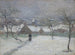La Neige à Mortain, Manche - Gustave Loiseau — vista dell’opera