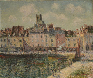 Gustave Loiseau - Le Quai Duquesne  Dieppe.webp