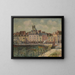 Le quai Duquesne, Dieppe - Gustave Loiseau — quadro incorniciato alla parete