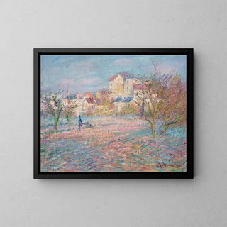 Gustave Loiseau - Le potager en hiver.webp