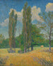 Les Peupliers - Gustave Loiseau — vista dell’opera