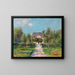 L'Hôtel de Mademoiselle Ernestine Saint-Jouin Finistère ou Le verger de Mademoiselle Ernestine Saint-Jouin - Gustave Loiseau — quadro incorniciato alla parete