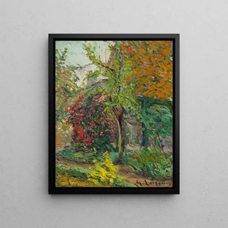 Gustave Loiseau - Maison la campagne.webp