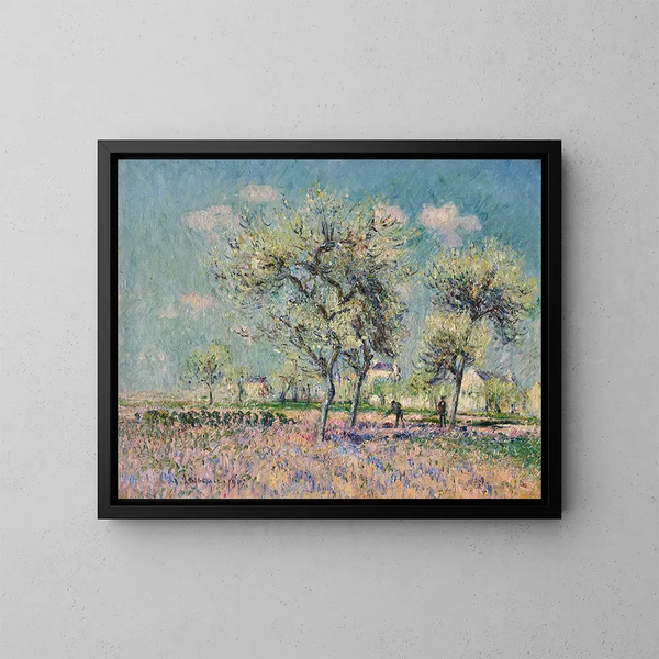 Paesaggio - Gustave Loiseau — quadro incorniciato alla parete