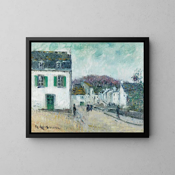 Rue de Pont-Aven - Gustave Loiseau — quadro incorniciato alla parete