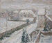 Vista di Triel sotto la neve - Gustave Loiseau — vista dell’opera