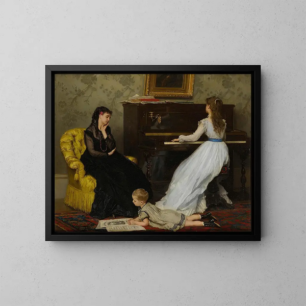pratico - Gustave Léonard de Jonghe — quadro incorniciato alla parete