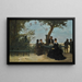 La merenda sulla terrazza - Gustave Maincent — quadro incorniciato alla parete