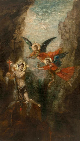 Gustave Moreau - A Saint In The Desert.webp