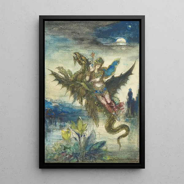 Rêve d'Orient - Gustave Moreau — quadro incorniciato alla parete