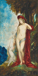 Femme et licorne - Gustave Moreau — vista dell’opera