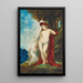 Femme et licorne - Gustave Moreau — quadro incorniciato alla parete