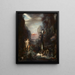 di Ercole e l'Idra di Lerna - Gustave Moreau — quadro incorniciato alla parete