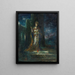 La Fiancée de la nuit - Gustave Moreau — quadro incorniciato alla parete