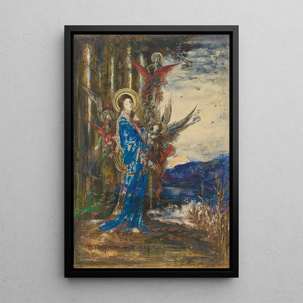 Les Preuves - Gustave Moreau — quadro incorniciato alla parete