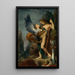 Œdipe et le Sphinx - Gustave Moreau — quadro incorniciato alla parete