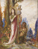 Poeta e satiri - Gustave Moreau — vista dell’opera