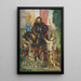 Rétre et captives - Gustave Moreau — quadro incorniciato alla parete