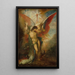 San Sebastiano e l'Angelo - Gustave Moreau — quadro incorniciato alla parete