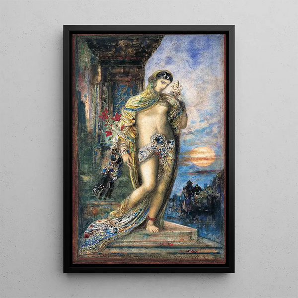 Le Cantique des cantiques - Gustave Moreau — quadro incorniciato alla parete