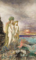 Le Sirene - Gustave Moreau — vista dell’opera