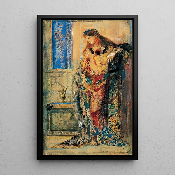 La Toilette - Gustave Moreau — quadro incorniciato alla parete