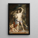 Le Jeune Homme et la Mort - Gustave Moreau — quadro incorniciato alla parete