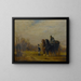 Le coche - Gustave Moreau — quadro incorniciato alla parete