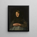 Vecchia contadina alsaziana in preghiera - Gustave Stoskopf — quadro incorniciato alla parete