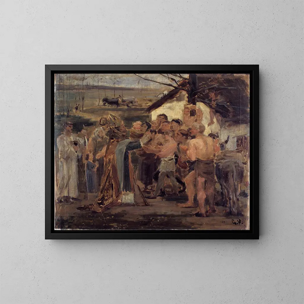Saint Livin en Flandre - Gustave Vanaise — quadro incorniciato alla parete