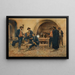 Alla Taverna - Gustavo Simoni — quadro incorniciato alla parete